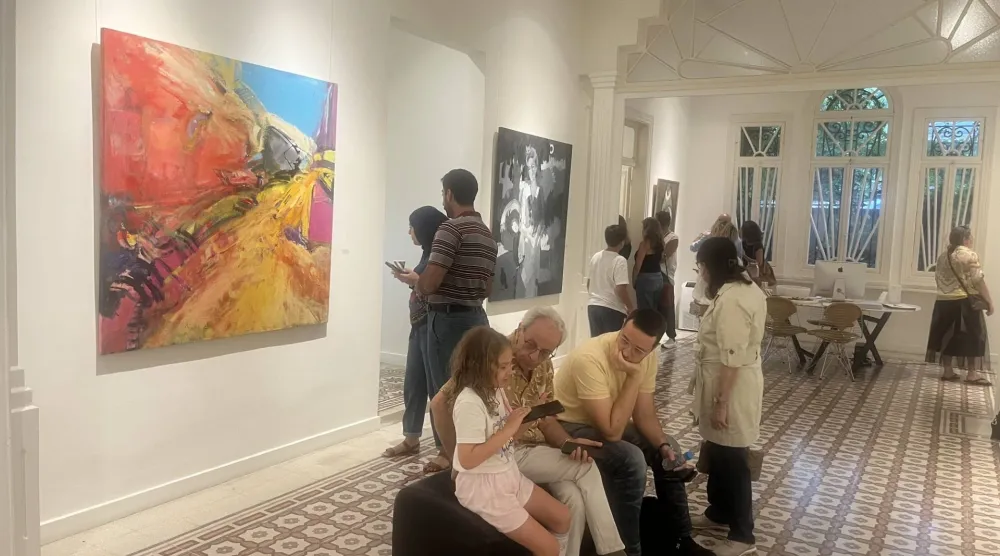 معرض «أرض مشتركة» في غاليري «آرت أون 56» (الشرق الأوسط)



