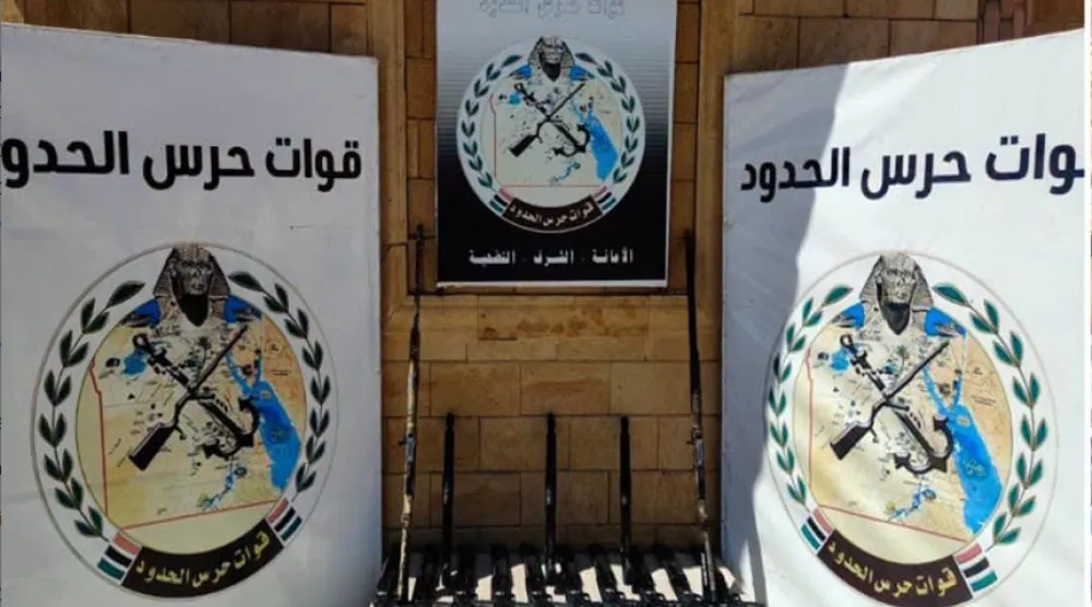 جانب من المضبوطات خلال حملة للجيش المصري في 22 يونيو الماضي (صفحة المتحدث العسكري على فيسبوك)