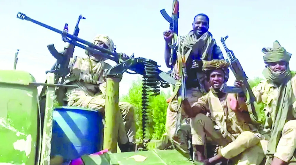 عناصر من «قوات الدعم السريع» السودانية (أرشيفية - أ.ف.ب)