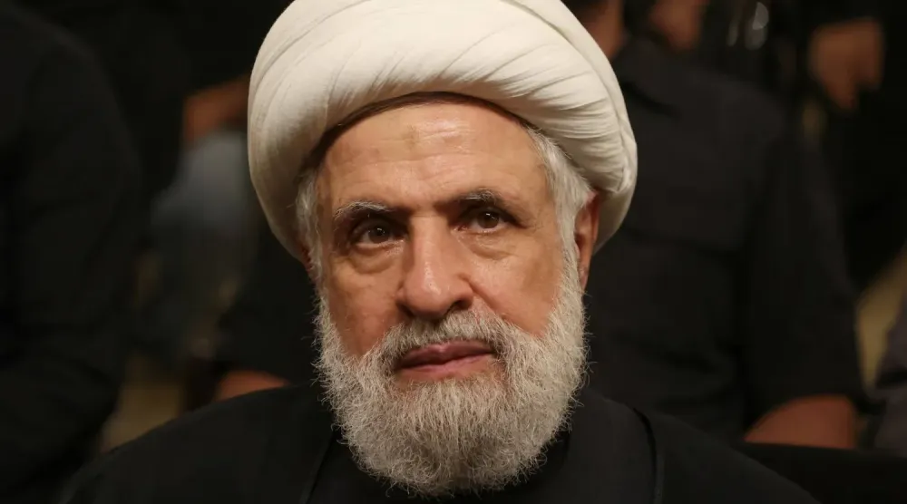 Hizbullah Genel Sekreteri Naim Kasım (Reuters)