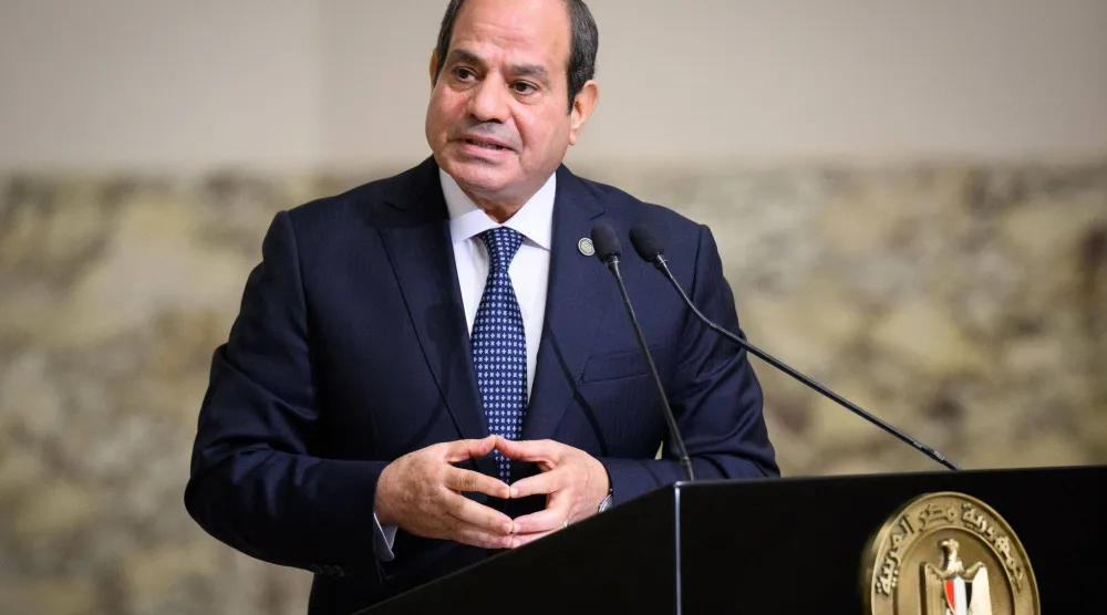 الرئيس المصري عبد الفتاح السيسي (د.ب.أ)
