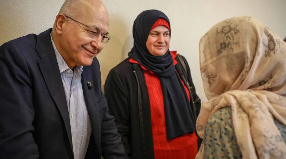 برهم صالح مفوض الأمم المتحدة السامي لشؤون اللاجئين (الأمم المتحدة)