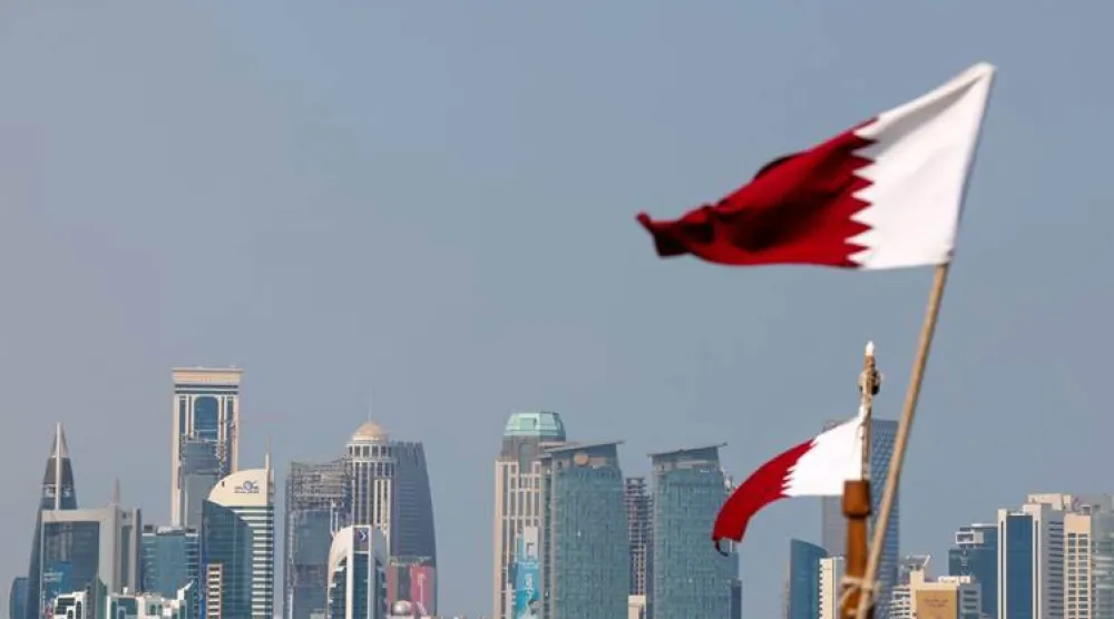 This photo shows a view of Doha, Qatar, accessed on June 15, 2026. (AFP)