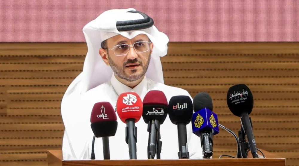 ماجد الأنصاري المتحدث باسم وزارة الخارجية القطرية (الشرق الأوسط) 