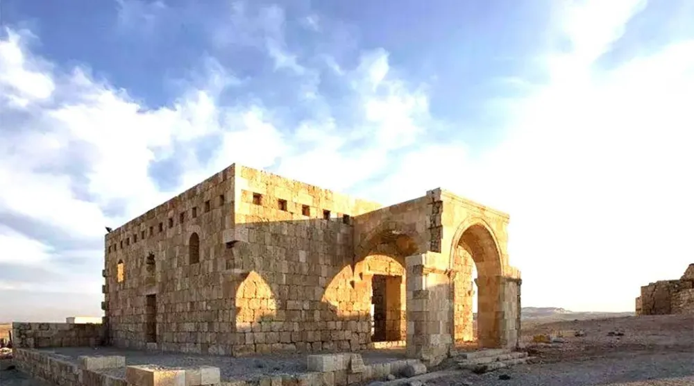 
قصر الحلابات في محافظة الزرقاء