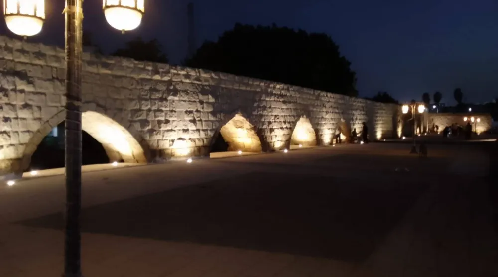 سور مجرى العيون بعد تطويره (الشرق الأوسط)
