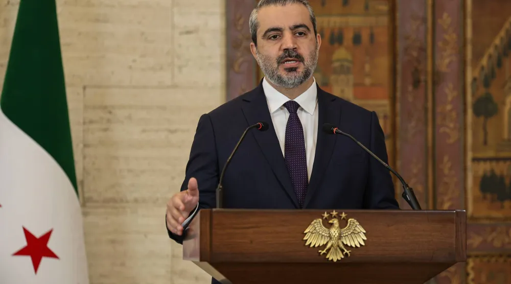 وزير الخارجية السوري أسعد الشيباني (د.ب.أ)