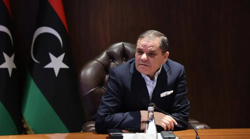 رئيس حكومة الوحدة «المؤقتة» في غرب ليبيا عبد الحميد الدبيبة (مكتب الدبيبة)
