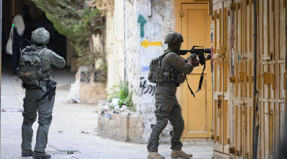 جنود من الجيش الإسرائيلي خلال عمليات تمشيط في الضفة الغربية (الجيش الإسرائيلي)