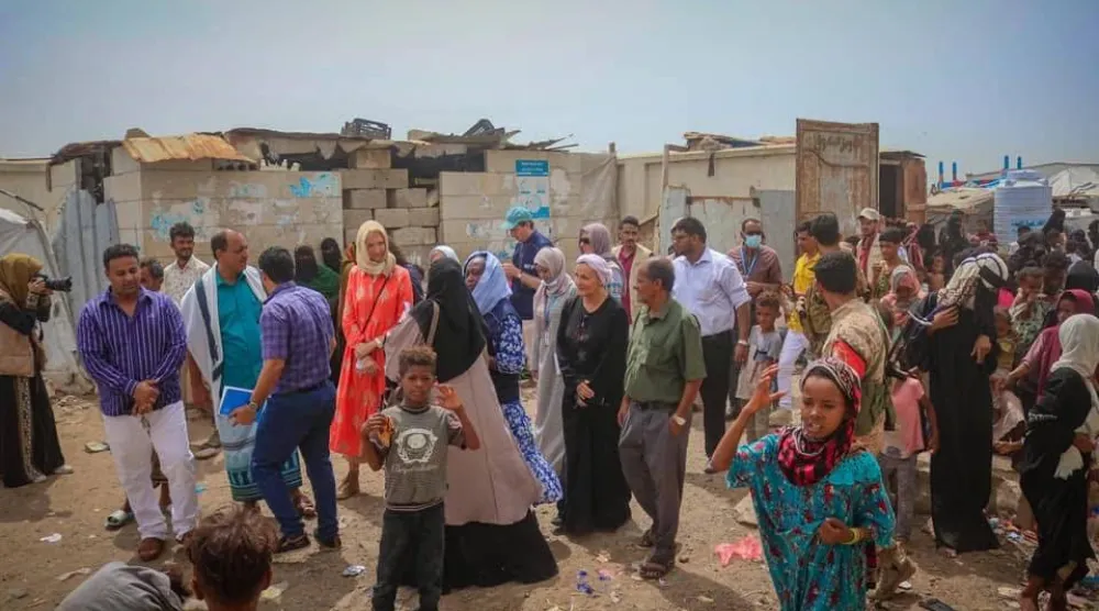 اللجان المجتمعية في عدن تعزز التواصل بين النازحين والجهات المعنية (إعلام محلي)