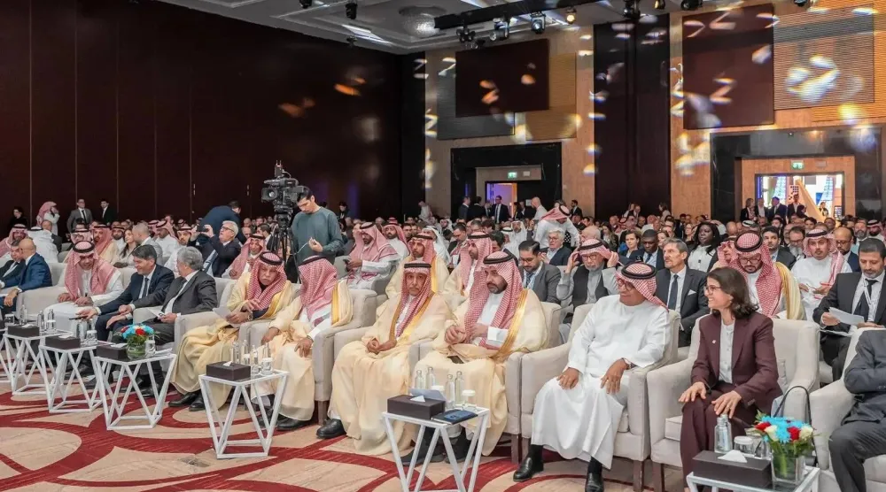 جانب من منتدى الأعمال السعودي - الفرنسي الذي أُقيم العام الماضي في الرياض (واس)