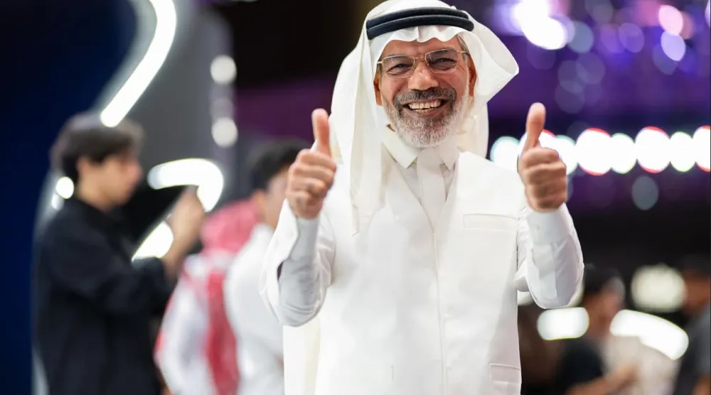 الفنان إبراهيم الحساوي قدم عديداً من الأعمال السينمائية والدرامية (الشرق الأوسط)