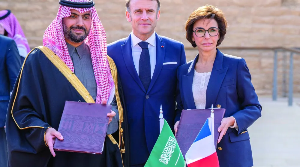 السعودية وفرنسا عززتا التعاون الثقافي بـ9 برامج تنفيذية خلال زيارة الرئيس الفرنسي في ديسمبر 2024 (واس)