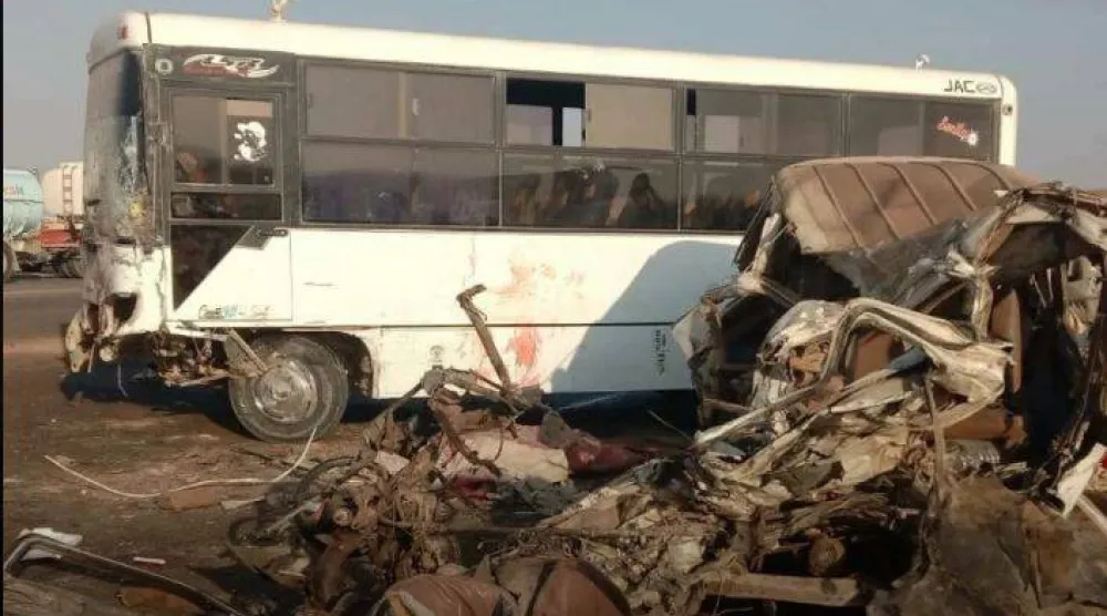 مكان الحادث بمنطقة الديك برأس الحكمة (إكس)