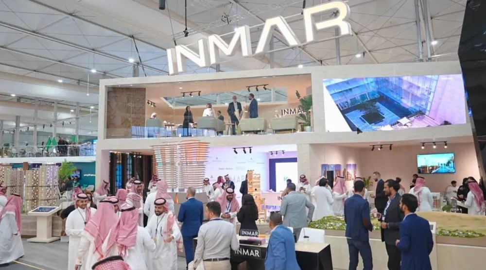 مشاركة «إنمار» في أحد المؤتمرات العقارية في السعودية (الشركة)