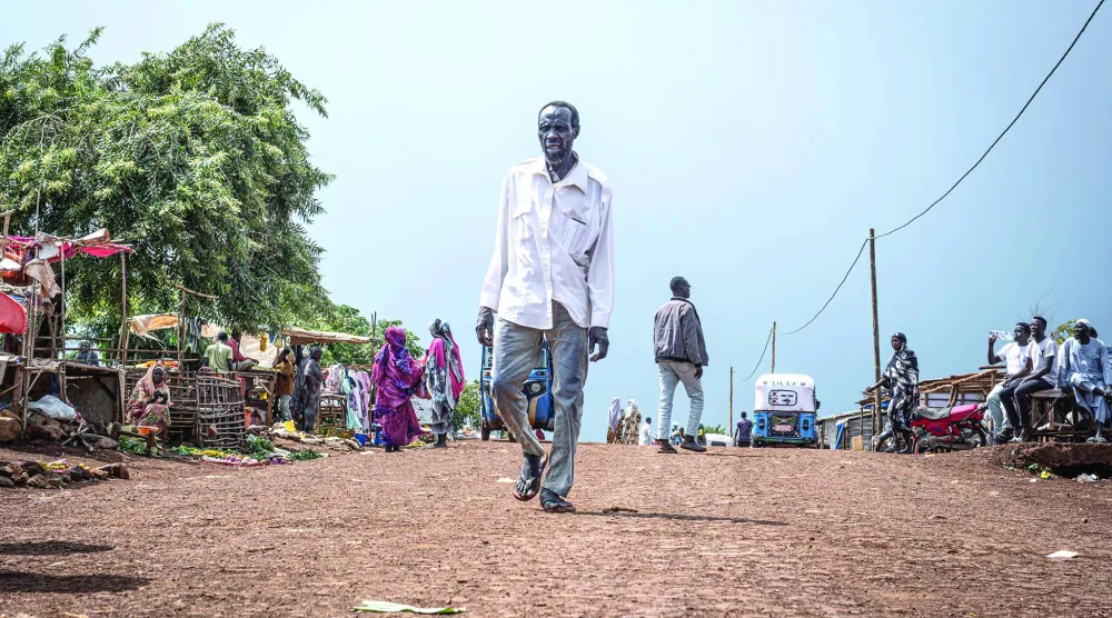 لاجئون سودانيون في مخيم «أورا» بأسوسا في منطقة بني شنقول - جوموز في إثيوبيا (أ.ف.ب)