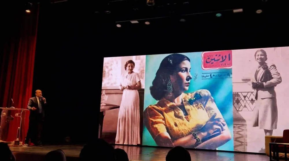 مبادرة «أرواح في المدينة» أبرزت جوانب عدة من كواليس حياة «كوكب الشرق» (حساب التميمي على «فيسبوك»)