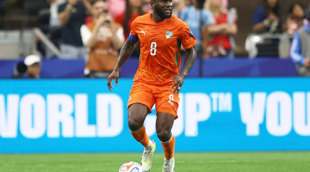 لاعب خط الوسط الإيفواري فرانك كيسيه إلى أتالانتا (أ.ب)