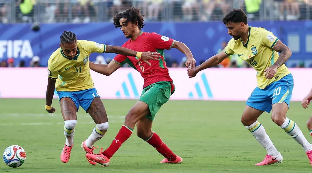 شارك أيوب بوعدي مع منتخب المغرب في مونديال 2026 وقدم مستويات رائعة قادته إلى مانشستر سيتي (أ.ف.ب)
