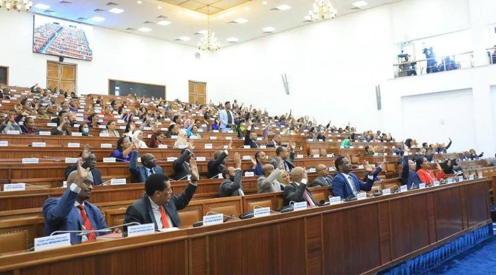 جلسة سابقة للبرلمان الإثيوبي (وكالة الأنباء الإثيوبية)