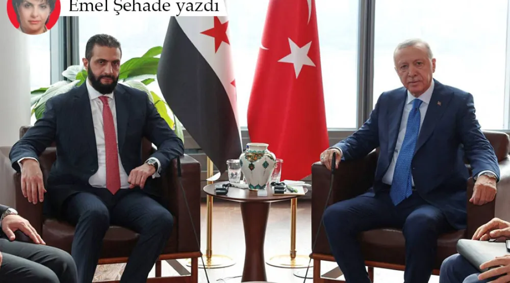Cumhurbaşkanı Recep Tayyip Erdoğan ve Suriye Cumhurbaşkanı Ahmed eş-Şara (AFP)