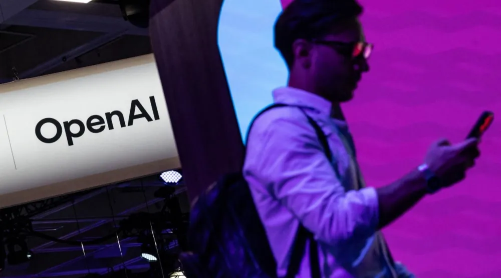 17 Eylül 2026'da Kaliforniya'nın San Francisco kentindeki Dreamforce 2026 teknoloji zirvesinde, Moscone Center'daki OpenAI standını ziyaret edenler (Reuters)