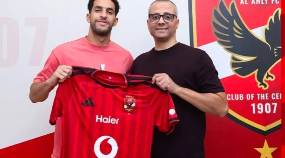مصطفى شوبير مدد مع الأهلي حتى 2029 (النادي الأهلي)