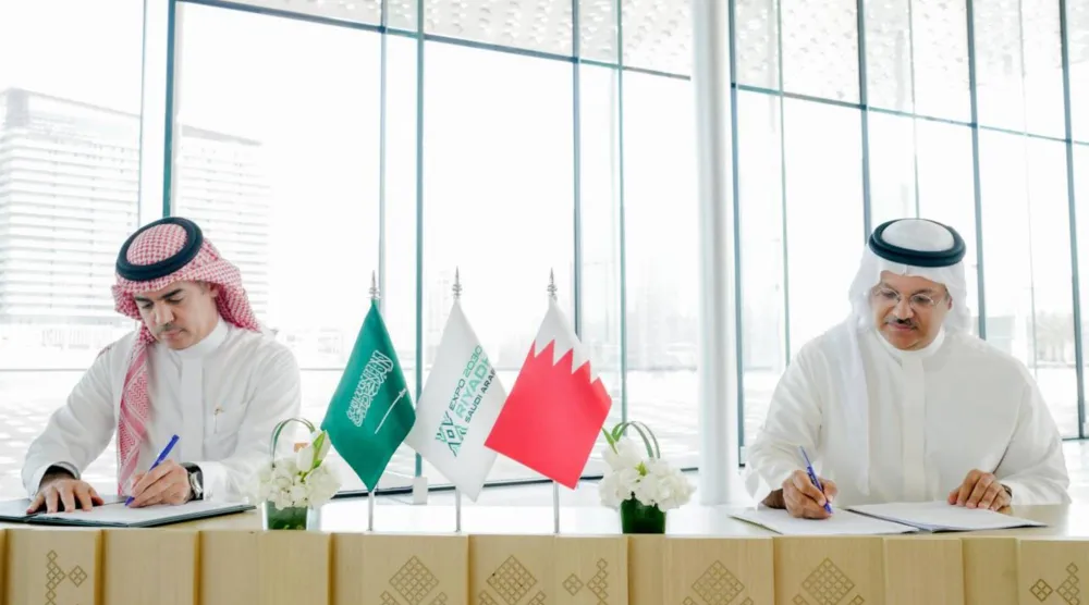 يُمثّل توقيع عقد مشاركة البحرين محطة مهمة في مسار استعداداتها لـ«إكسبو 2030 الرياض» (واس)