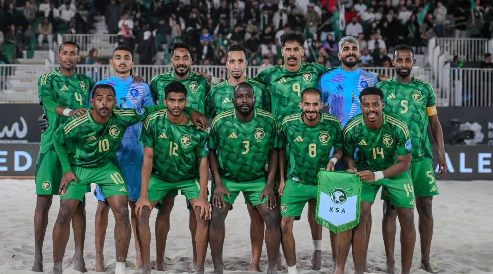 المنتخب السعودي لكرة القدم الشاطئية (الشرق الأوسط)