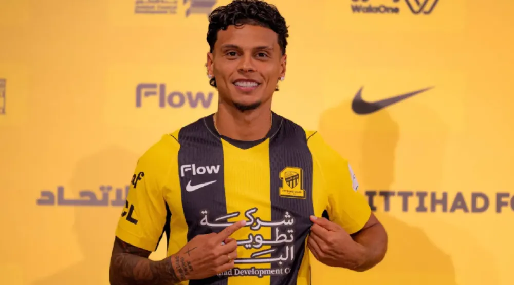الكولومبي ريتشارد ريوس لاعب الاتحاد الجديد (نادي الاتحاد)