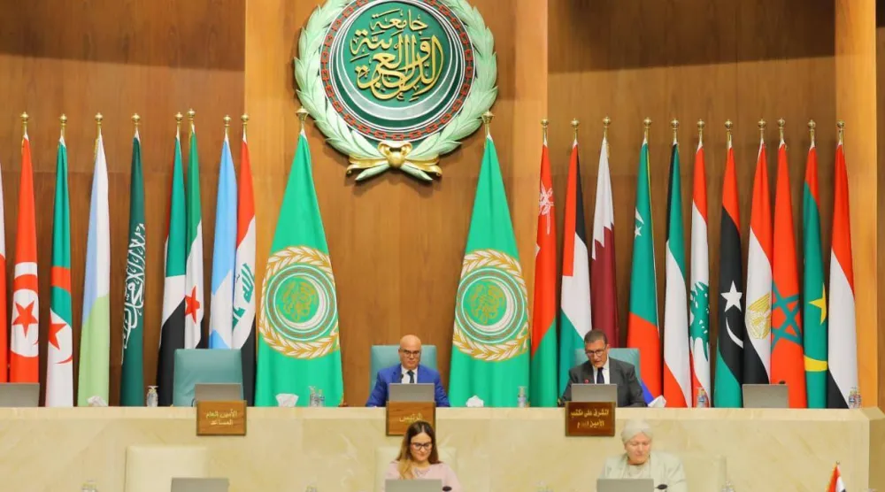 جانب من اجتماع المندوبين الدائمين (الجامعة العربية)