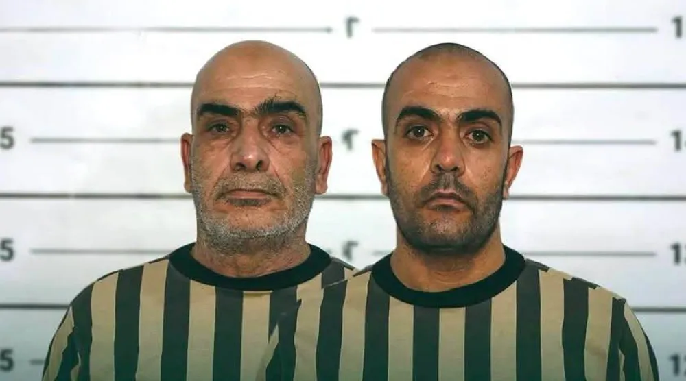 صبحي نينال (يسار) وابنه شادي نينال متورطان في أعمال التخابر لصالح أجهزة أمن النظام البائد (الداخلية السورية)