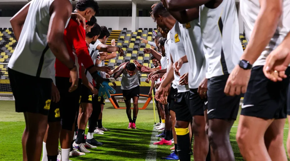 لاعبو الاتحاد استقبلوا الكثير من اللاعبين هذا الموسم وودعوا الكثير (نادي الاتحاد)