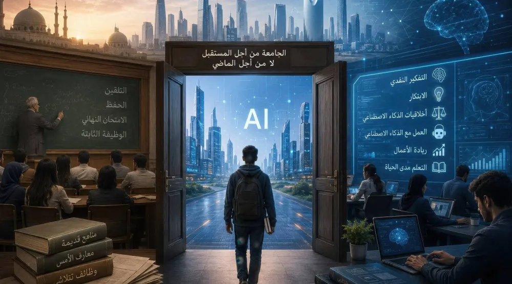 الجامعة بين الأمس والغد... هل تواكب ثورة الذكاء الاصطناعي؟