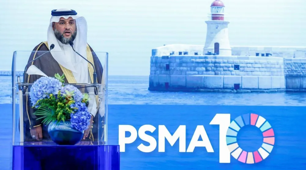 الدكتور علي الشيخي أكد أن السعودية تنظر إلى البحار والمحيطات بوصفهما إرثاً مشتركاً وركيزة للأمن الغذائي والتنمية (واس)
