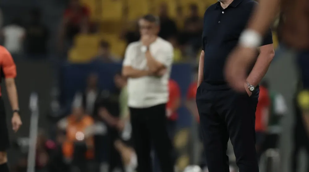 بوستيكوغلو خلال مواجهة النصر أمام أبها (تصوير: عبدالعزيز النومان)