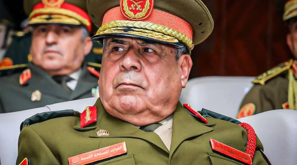 المدعي العام العسكري فرج الصوصاع (إعلام الجيش الوطني)