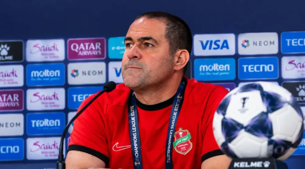 البرازيلي أندريه جاردين مدرب شباب الأهلي الإماراتي (نادي شباب الأهلي)