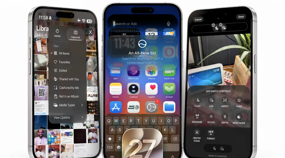 تحديث «iOS 27» يغيّر تجربة «آيفون» بمزايا ذكية وأدوات جديدة (أبل)
