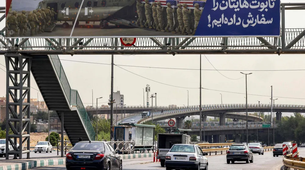 صورة من أحد شوارع طهران يوم 9 سبتمبر 2026 (أ.ف.ب)