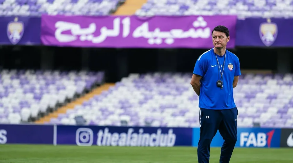 الصربي فلاديمير إيفيتش مدرب العين الإماراتي (نادي العين)
