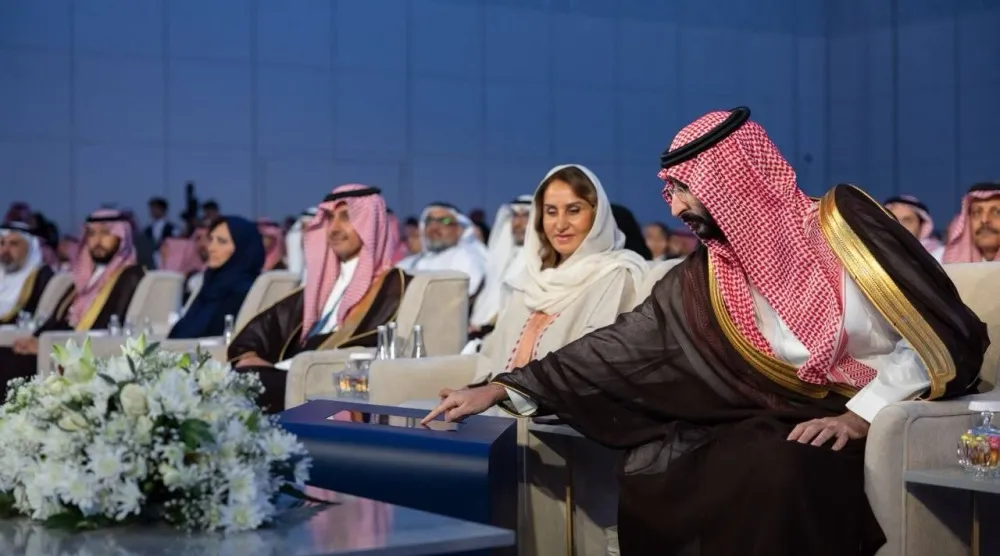 الأمير عبد الله بن بندر وزير الحرس الوطني السعودي افتتح أعمال «قمة الرياض العالمية للتقنية الحيوية الطبية» الاثنين (واس)