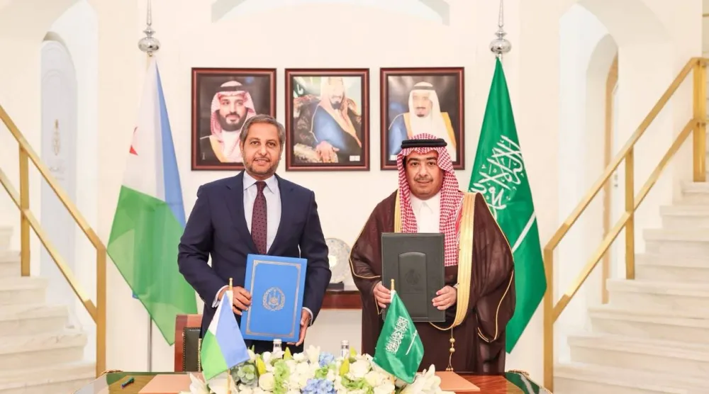 جانب من مراسم توقيع الاتفاقية (واس)
