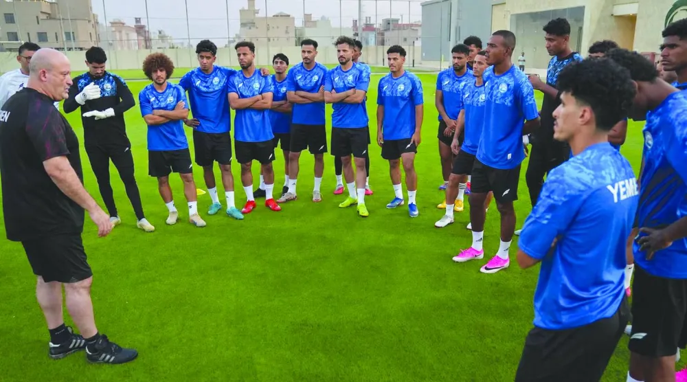 جانب من تحضيرات اليمن في جدة (الاتحاد اليمني)