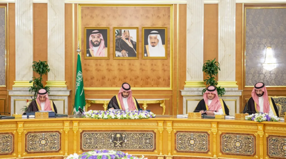 وجه المجلس بما يلزم بشأن عدد من الموضوعات المدرجة على جدول أعمال مجلس الوزراء (واس)