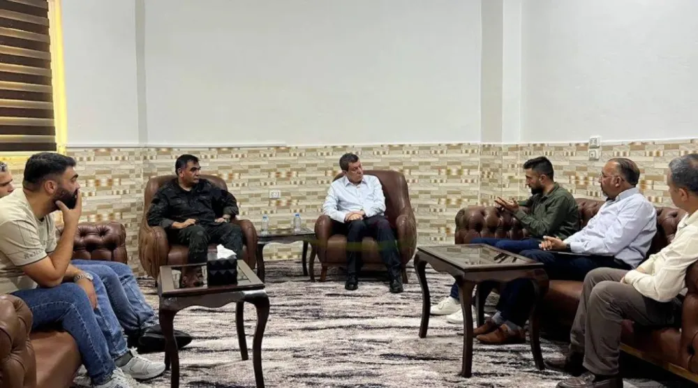 Mazlum Abdi, cumhurbaşkanlığı danışmanı olarak görevine Kobani'deki temaslarla başladı