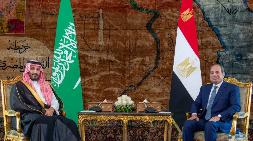 استعرضت المباحثات العلاقات بين البلدين وفرص تطويرها (واس)