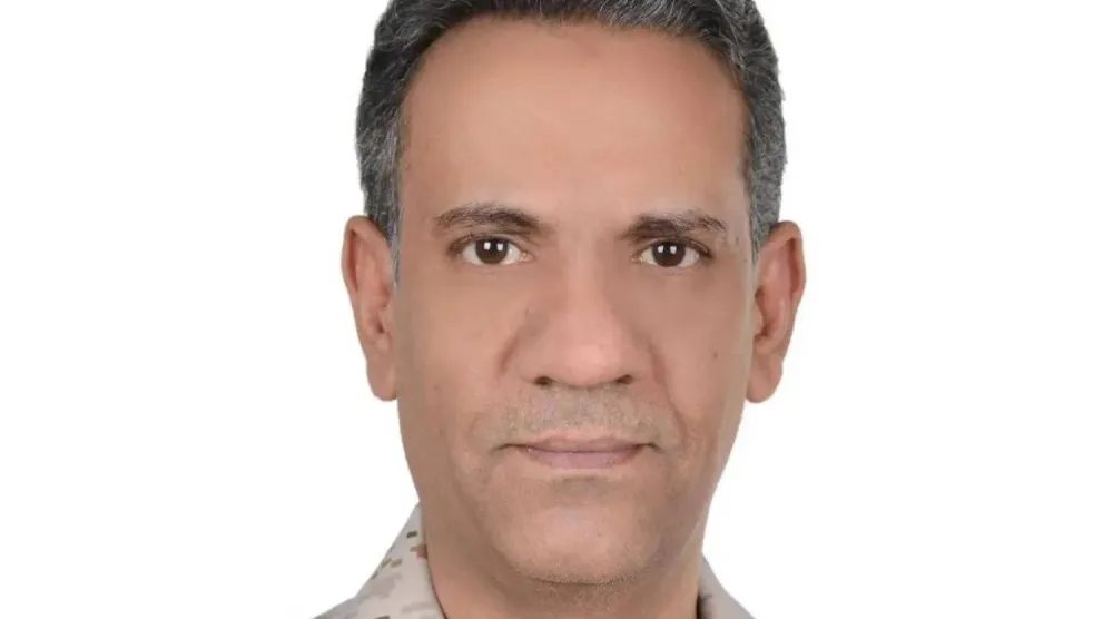 Official Spokesperson of the Coalition to Restore Legitimacy in Yemen Major General Turki Al-Malki. (Asharq Al-Awsat)