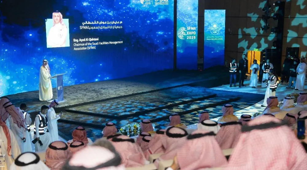 جانب من الحضور في النسخة الماضية من المؤتمر والمعرض الدولي لإدارة المرافق (جمعية إدارة المرافق السعودية)