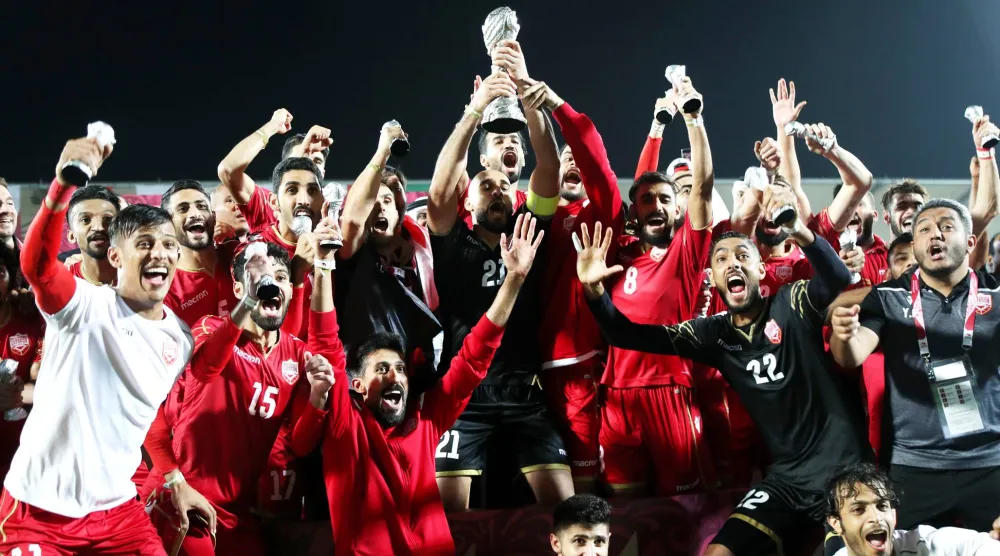 البحرين آخر أبطال كأس الخليج (أ.ف.ب)